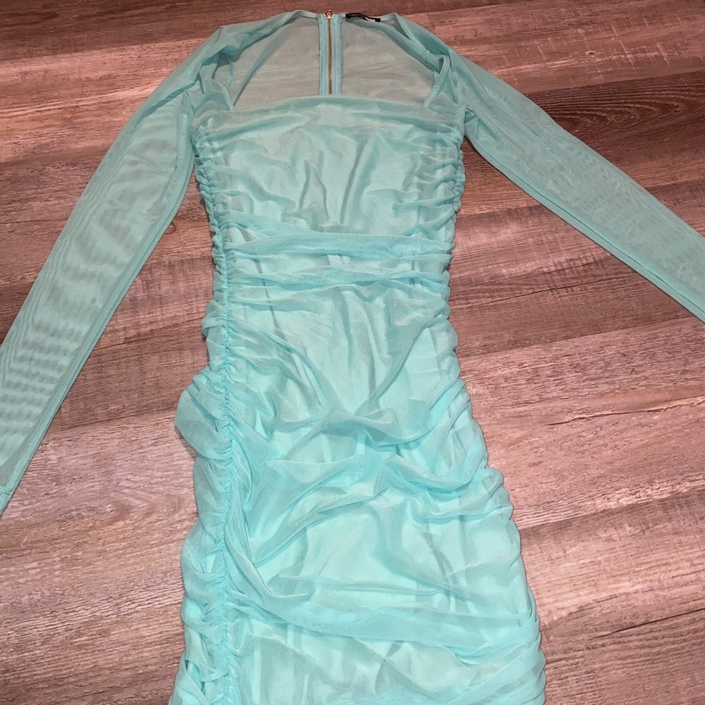 Fashion nova dress- mint- used twice - Picture 1 of 1